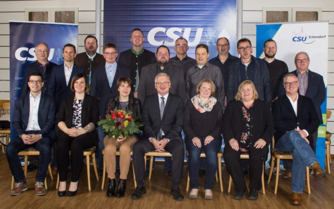 Die CSU-Stadtratskandidaten mit Bürgermeisterkandidat Johannes Reger Die CSU-Stadtratskandidaten mit Bürgermeisterkandidat Johannes Reger